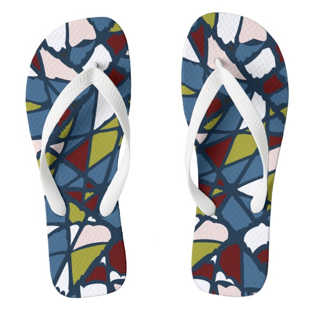 abstrakt flip flops (Fußbett)