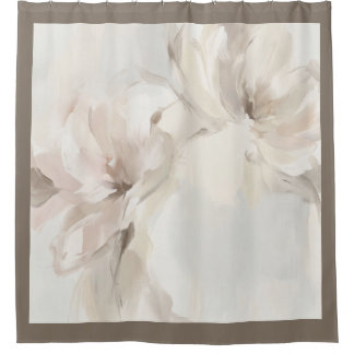 "Abstrakt Floral" Duschvorhang