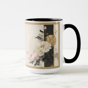 "Abstrakt Floral" Tasse