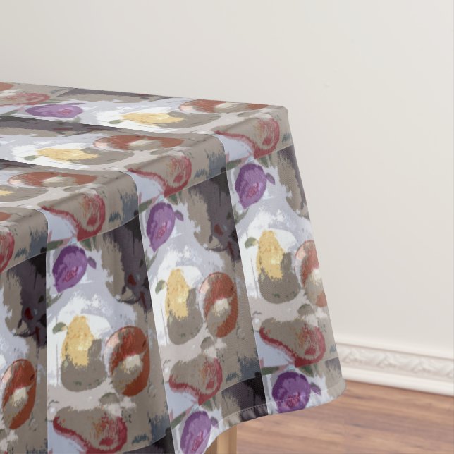 Abstrakt Fruchtmotif Tischdecke (Beispiel)