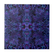 Abstrakt Funky Deep Lila