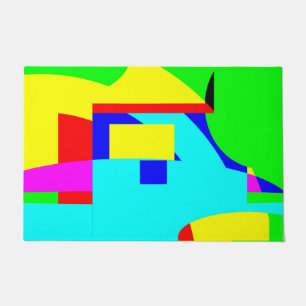 Abstrakt Fußmatte
