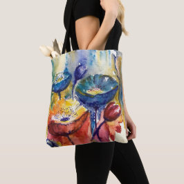 Abstrakt Garden All-Over-Print-Tasche Tasche