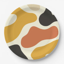 abstrakt-gelb-schwarz und weiß