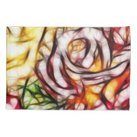Abstrakt Gelbe Rose Kunstblumenleuchte