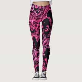 Abstrakt Gemustert Leggings