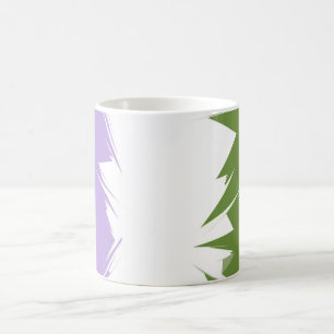 Abstrakt Genderqueer-Pride-Flagge Kaffeetasse