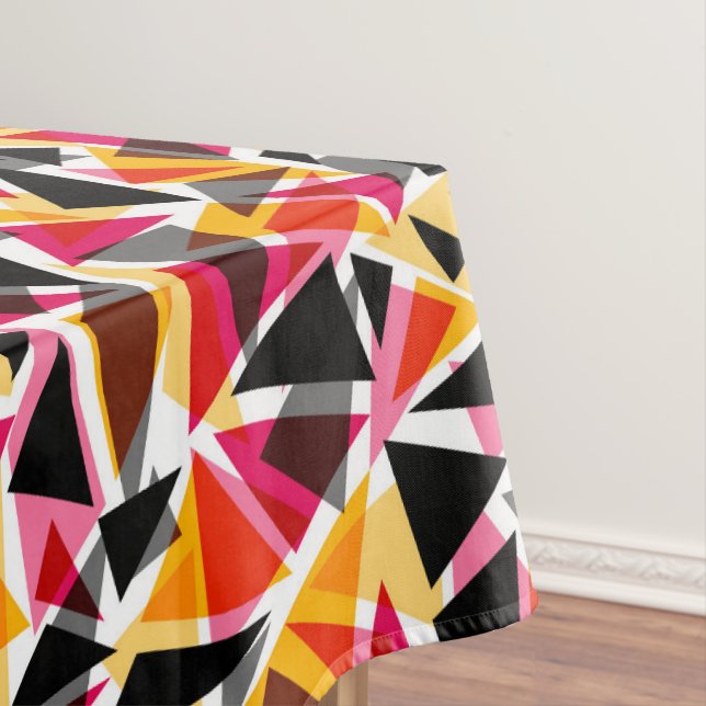 Abstrakt, geometrisch, dreieckig, geometrische For Tischdecke (Beispiel)