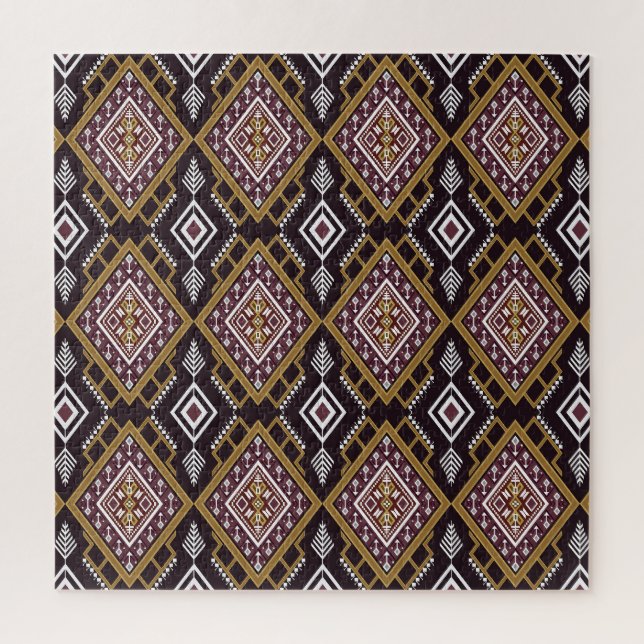 Abstrakt geometrisch, ethnisch, Tapeten-Design. (Vertikal)