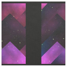 Abstrakt Geometrische Galaxie Zickzack Burgundy Pi