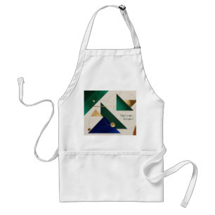 Abstrakt Geometrische Kunst Moderne minimalistisch Schürze