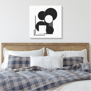 Abstrakt Geometrische moderne Leinwand