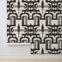 Abstrakt geometrisches monochromes Kunstmuster