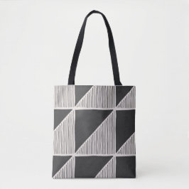 Abstrakt Geometrisches Nahtloses Muster Tasche