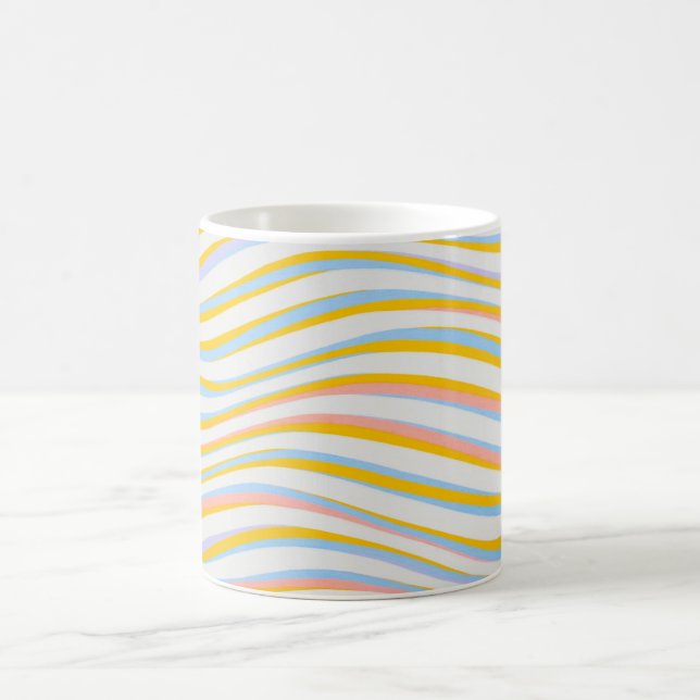 Abstrakt gestrichen kaffeetasse (Mittel)