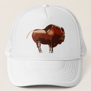 Abstrakt gestrichene Buffalo-Kappe Truckerkappe