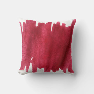 abstrakt gestrichene Wasserfarbe Kissen