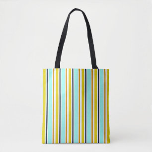 Abstrakt gestrichener Hintergrund mit Farbstreifen Tasche