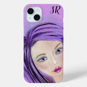 Abstrakt Girl Personalisiert Case-Mate iPhone Hülle