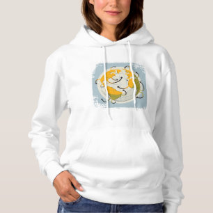 Abstrakt Globe Womens Hoodie