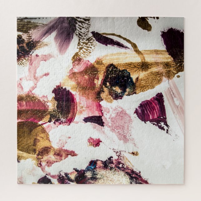 Abstrakt Gold Glitzern Kreative Kunst (Vertikal)