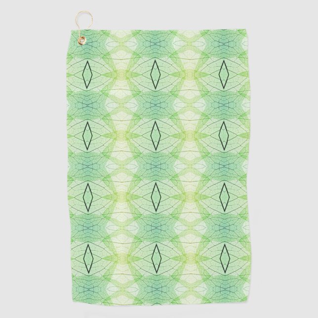 Abstrakt Golfhandtuch (Vorderseite)