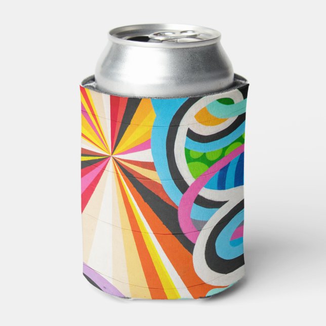 Abstrakt Graffiti Dosenkühler (Kanne Vorderseite)