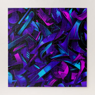 Abstrakt Graffiti Street Swirl