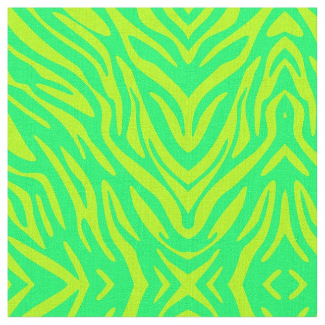 Abstrakt Green Zebra Stoff (Nahaufnahme)