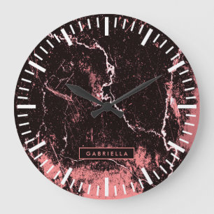 Abstrakt Große Wanduhr