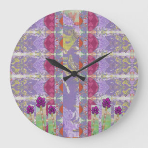 Abstrakt Große Wanduhr
