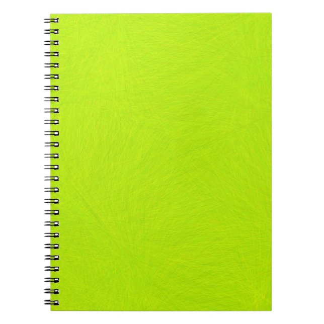 Abstrakt grün Limon Notizblock (Vorderseite)