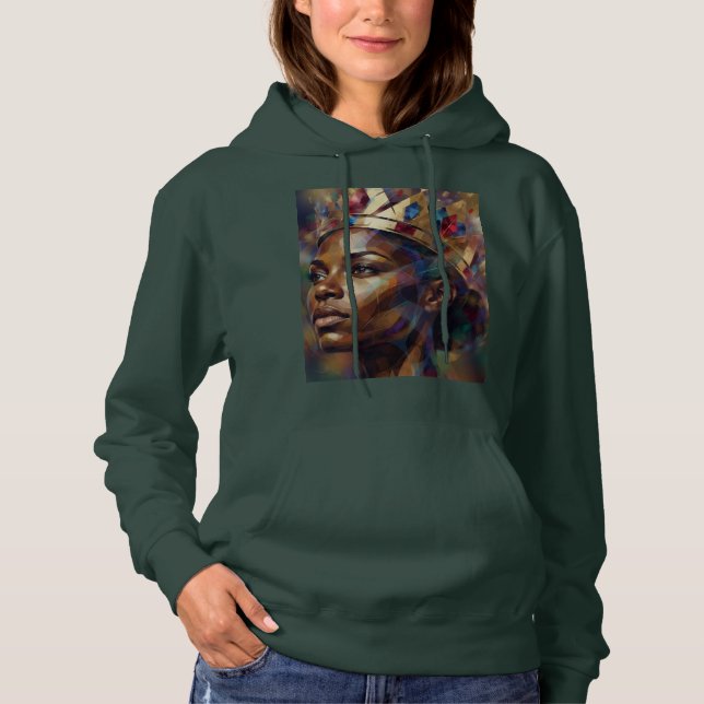 Abstrakt Hoodie (Vorderseite)