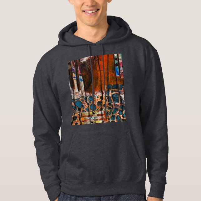 Abstrakt Hoodie (Vorderseite)
