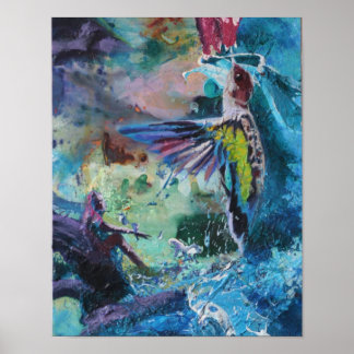 Abstrakt Hummer Poster