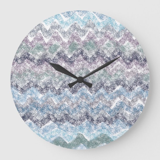 ABSTRAKT I GROßE WANDUHR (Vorderseite)