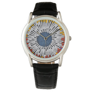 Abstrakt in Band - Sternexplosion Armbanduhr