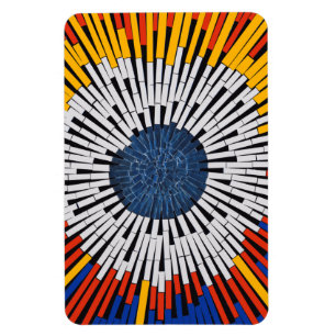 Abstrakt in Band - Sternexplosion Magnet