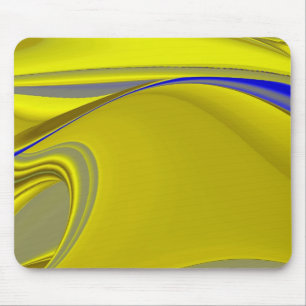 Abstrakt in goldgelber Farbe Mousepad