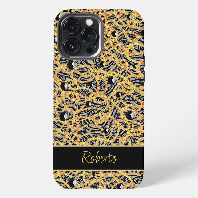 abstrakt iPhone 13 pro max hülle (Rückseite)