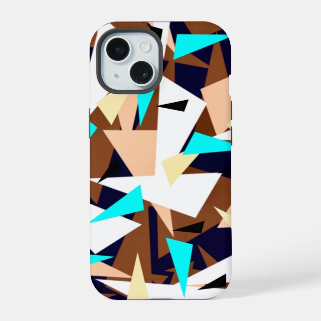 abstrakt iPhone 15 hülle (Rückseite)