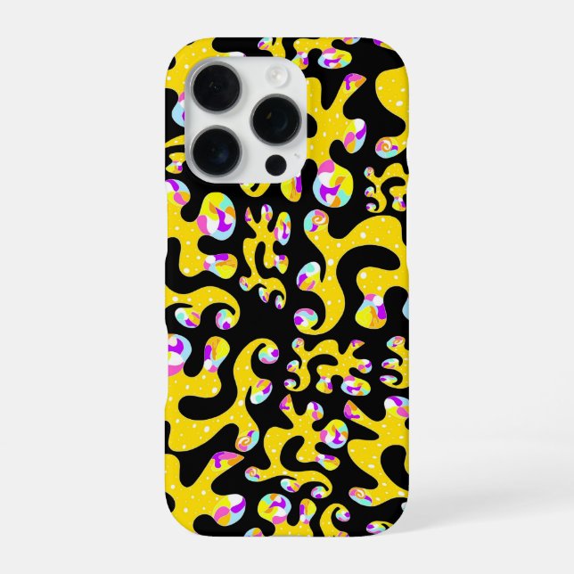 Abstrakt iPhone 16 Pro Hülle (Rückseite)