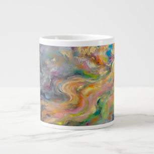 Abstrakt Jumbo-Tasse