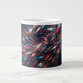 Abstrakt Jumbo-Tasse