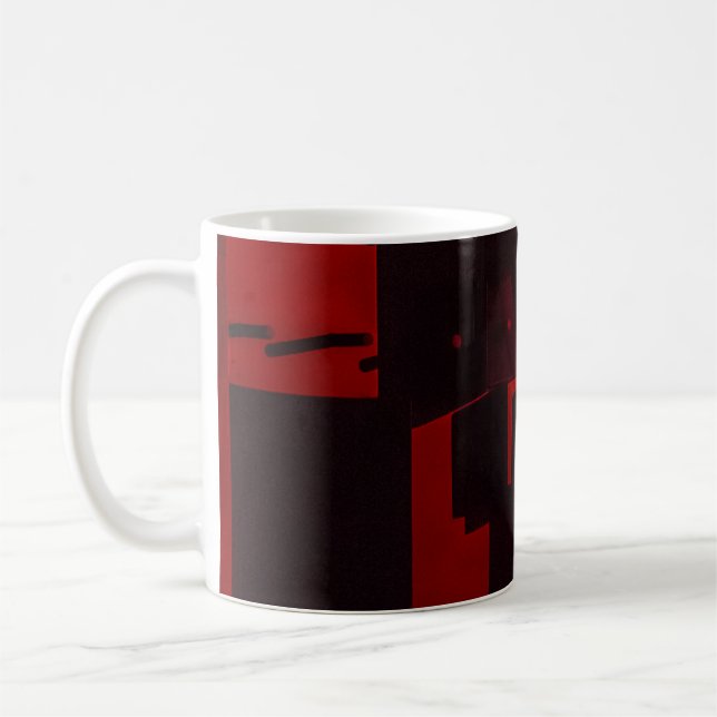 Abstrakt Kaffeetasse (Links)