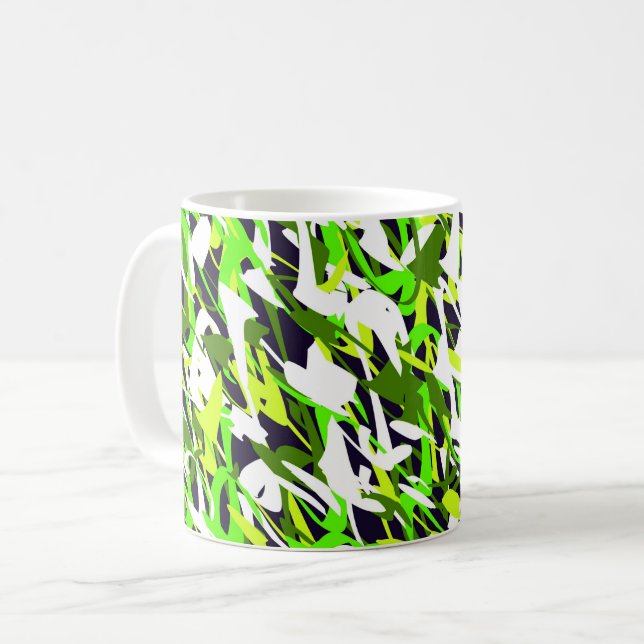 abstrakt kaffeetasse (Vorderseite Links)
