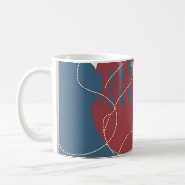 Abstrakt Kaffeetasse (Links)