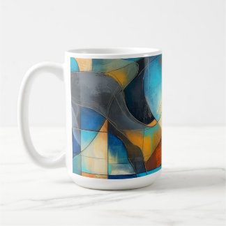 Abstrakt kaffeetasse