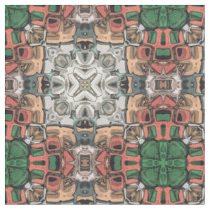Abstrakt Kaleidoskop Stoff