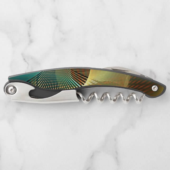 Abstrakt Kellnermesser (Vorderseite)